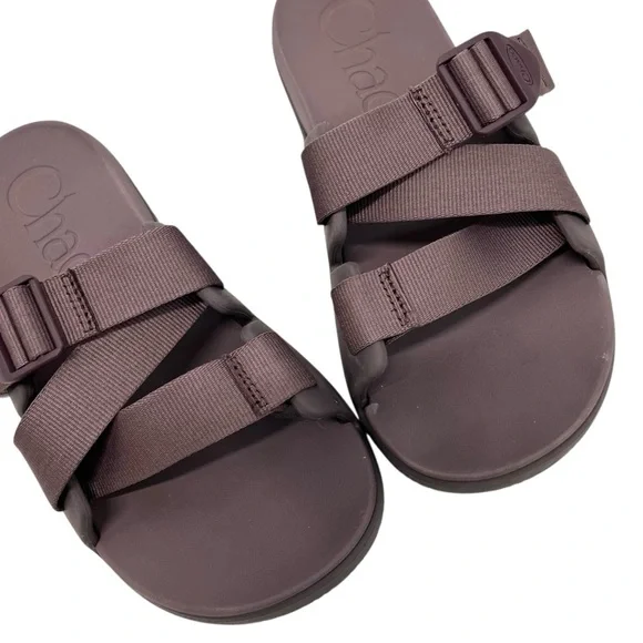 Chaco Chillo Sparrow Purple Slip On Comfort Slide Sandals Women’s 9 - Picture 5 of 14